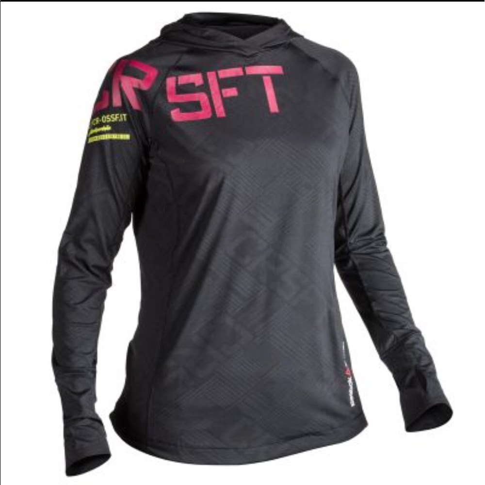 Women's Reebok CrossFit blk/red hoodie