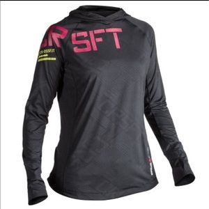 Women's Reebok CrossFit blk/red hoodie