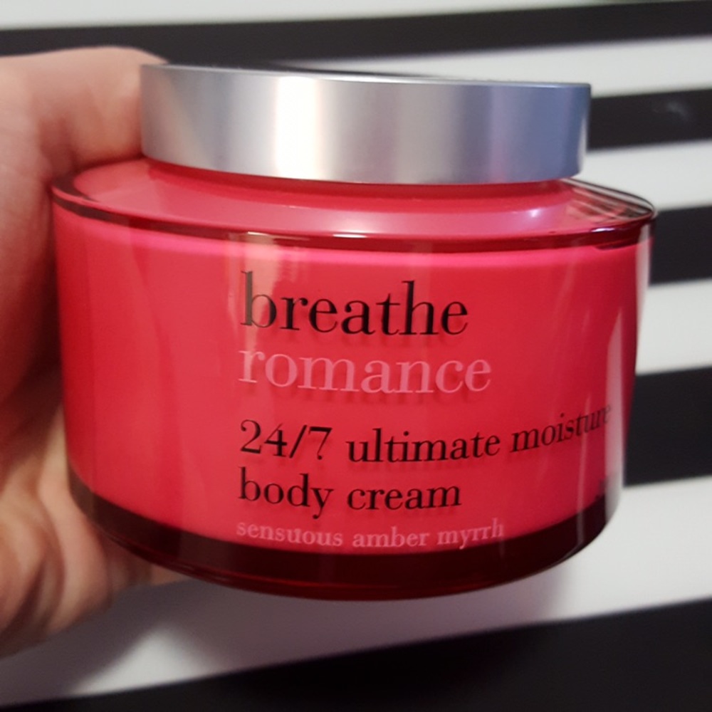 NIB Bath and Body Works Breathe Romance Body Cream