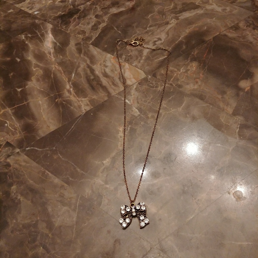 Ribbon/Bow necklace