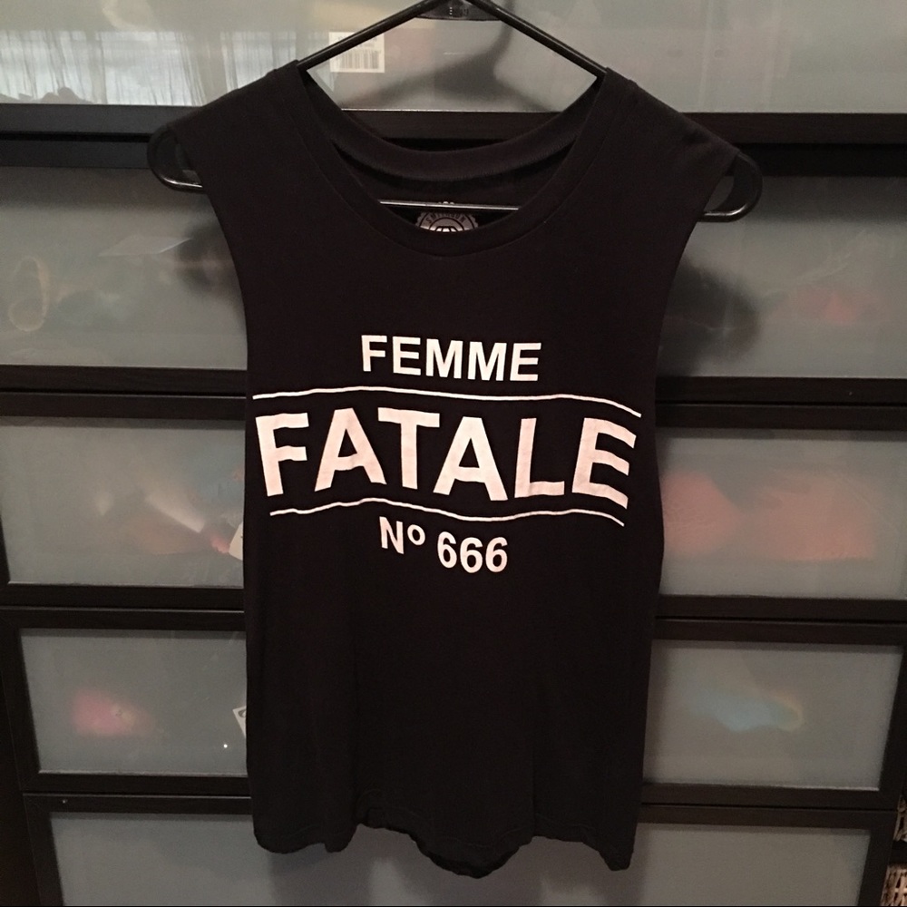 Feme Fatale 666 Muscle Tank