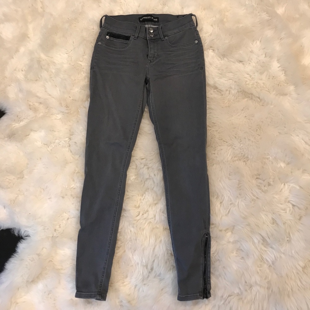 Grey Express Jeggings