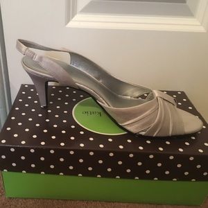Kelly and Katie sliver Pumps