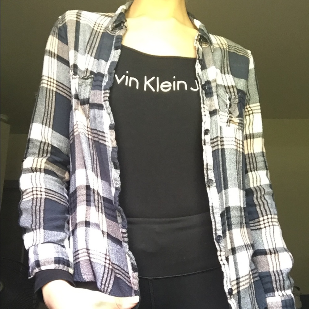 Split Back Flannel
