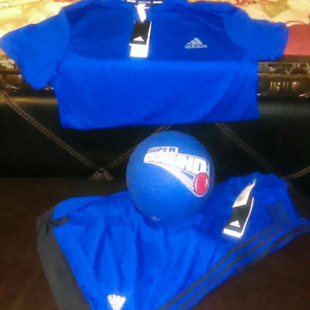 Basketball shorts & shirt