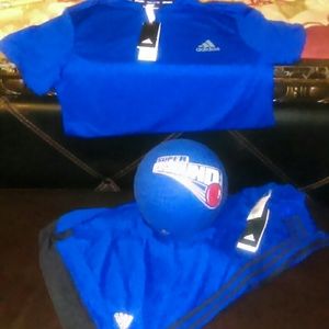 Basketball shorts & shirt