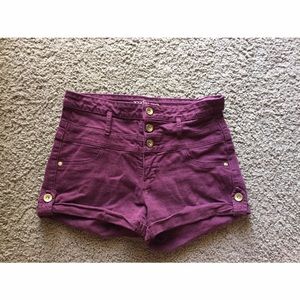 Refuge High Rise Jean Shorts