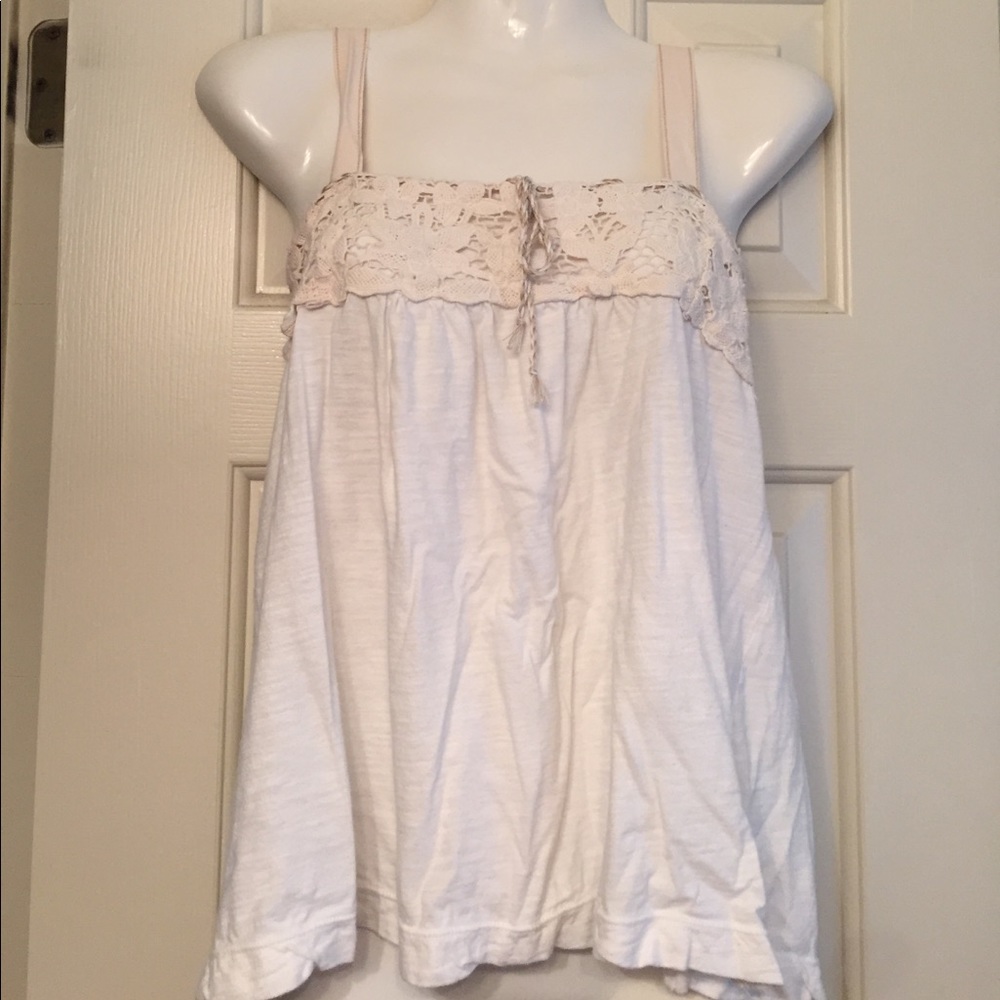 Off white American Eagle tank top