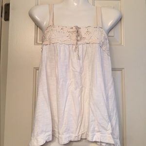 Off white American Eagle tank top