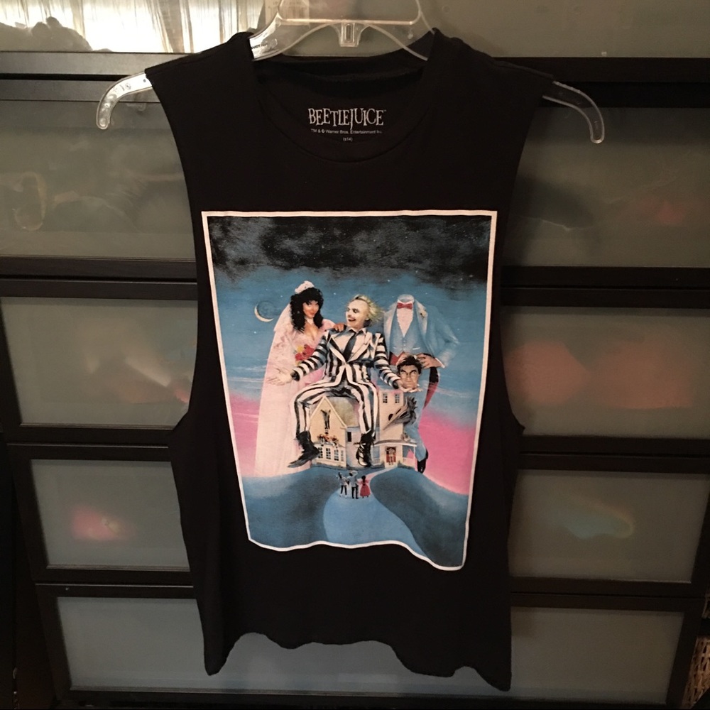 Beetlejuice Tank top