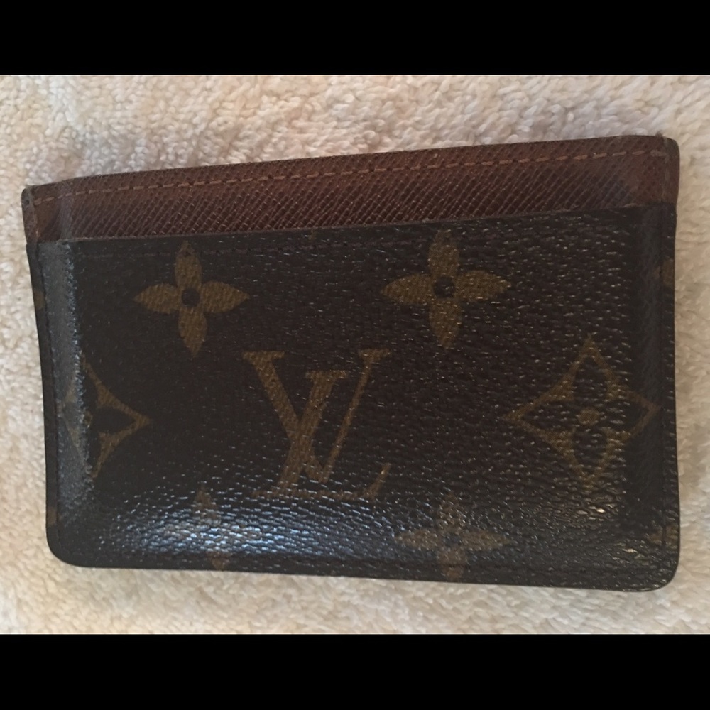 Authentic Louis Vuitton card holder