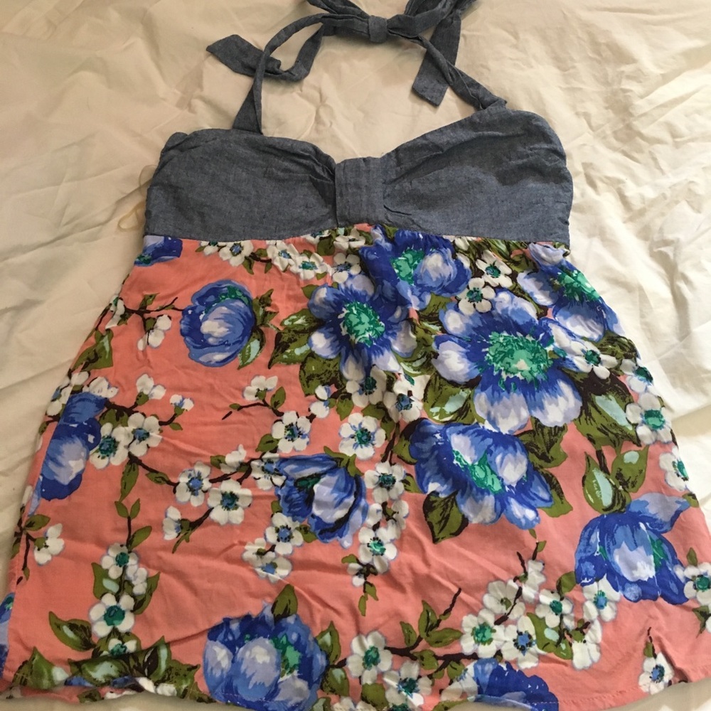 Floral flower top