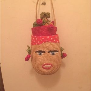 Vintage Lulu Guinness Carman Miranda handbag