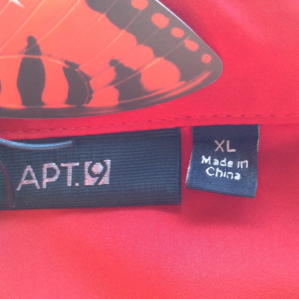 Apt.9 Long Sleeve Button Front Blouse - image 4