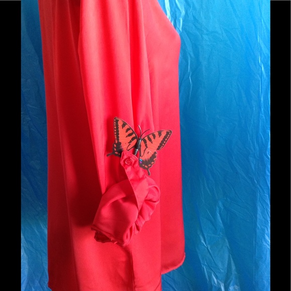 APT.9 ❤️Long sleeve Button front blouse - Picture 3 of 6