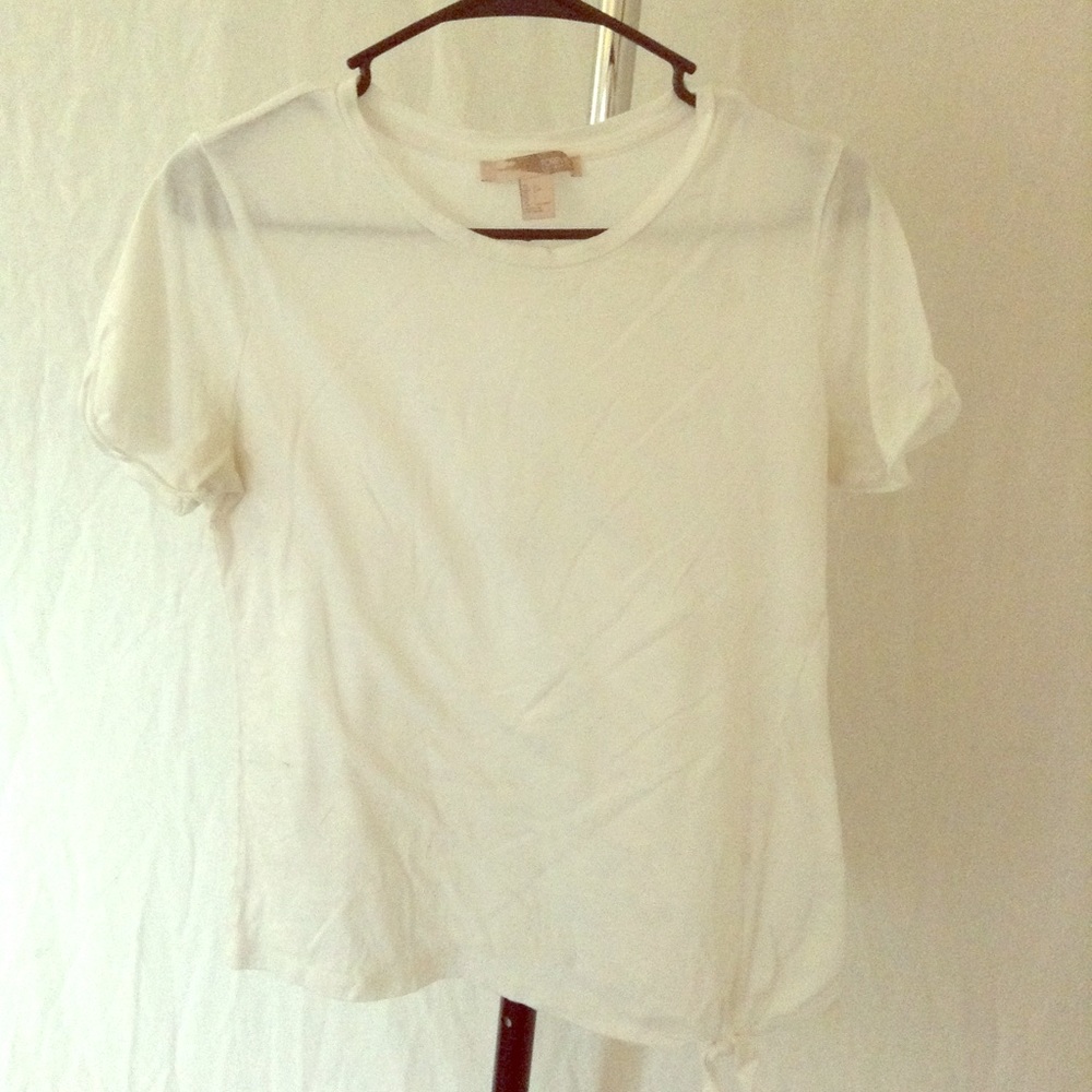 Forever 21 plain white tee