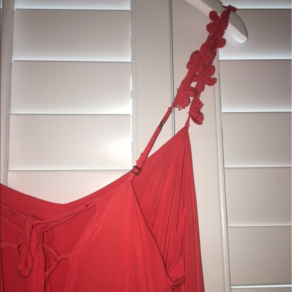 Coral Urban Dress - Picture 4 of 4