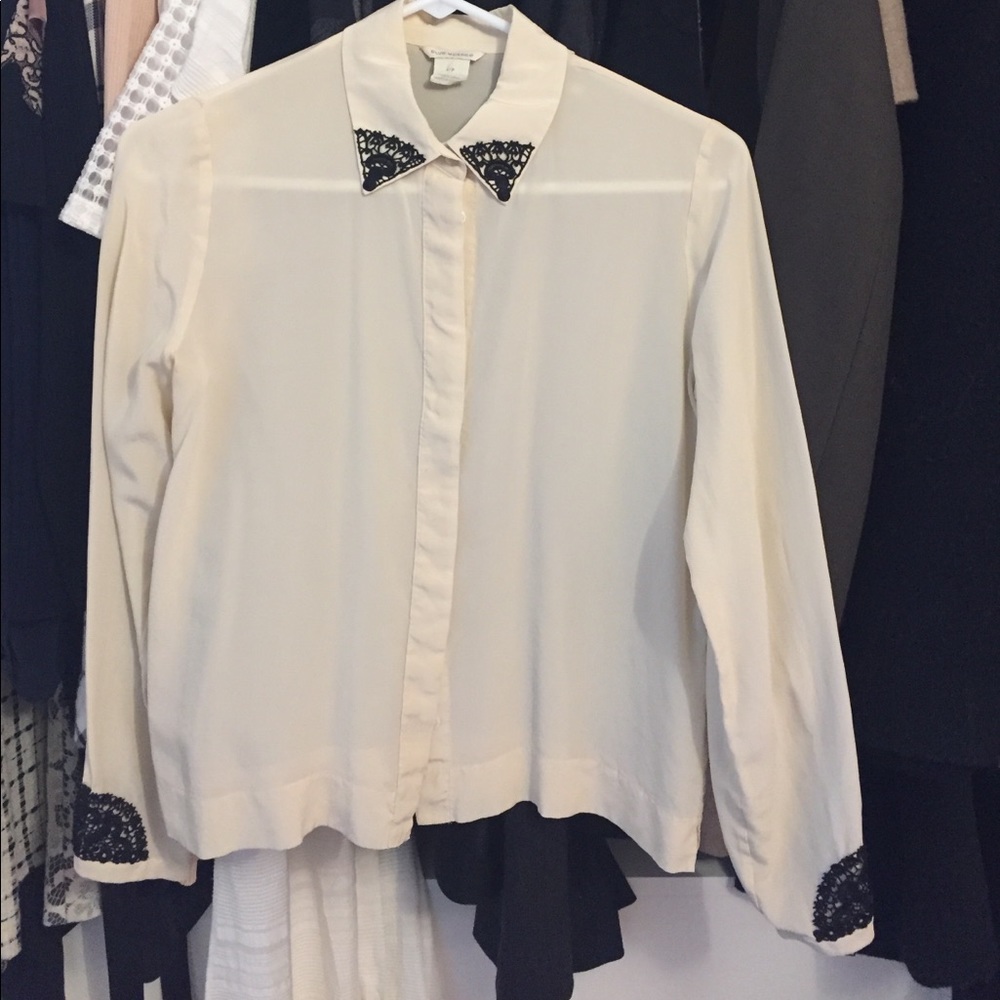 Club Monaco silk shirt (s/p)
