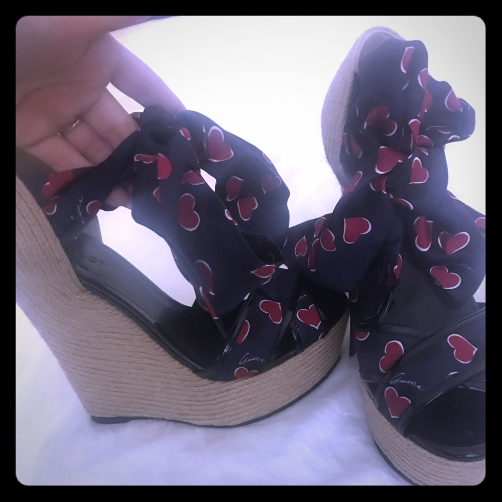 Gucci wedges