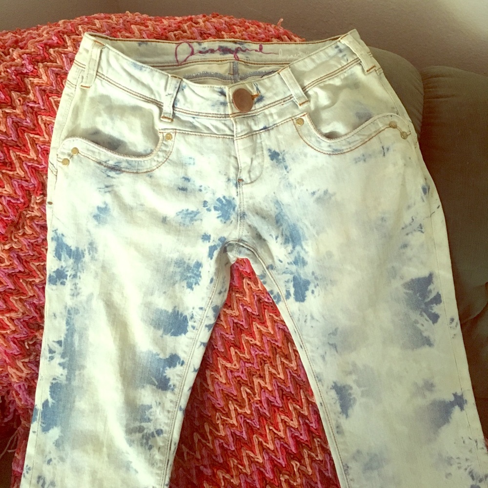 Desigual tie dye jeans