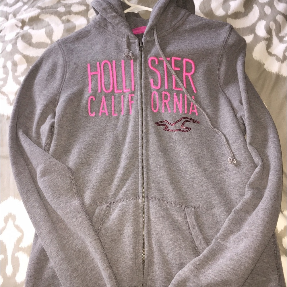 zip-up hoodie
