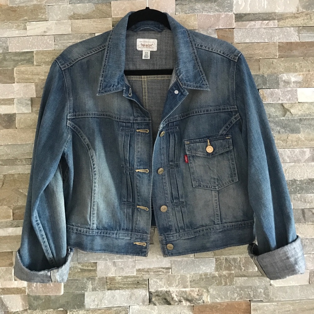 Levi's washed denim jacket!