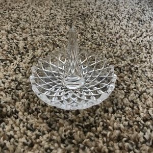 Gorgeous glass ring holder