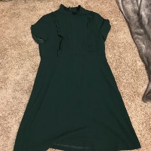 Forest green Zara babydoll dress