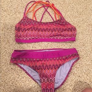PrAna Bikini with Matching Shorts