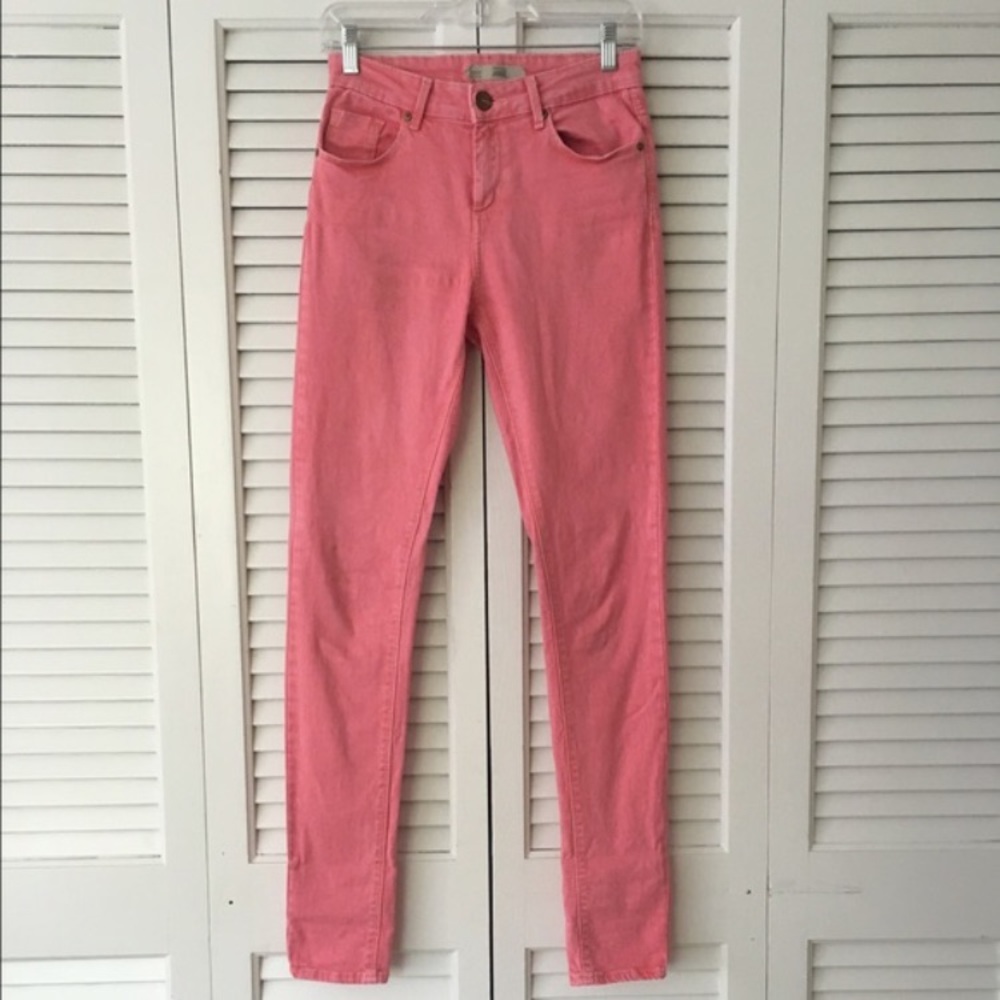 Pink Topshop Jamie Jeans