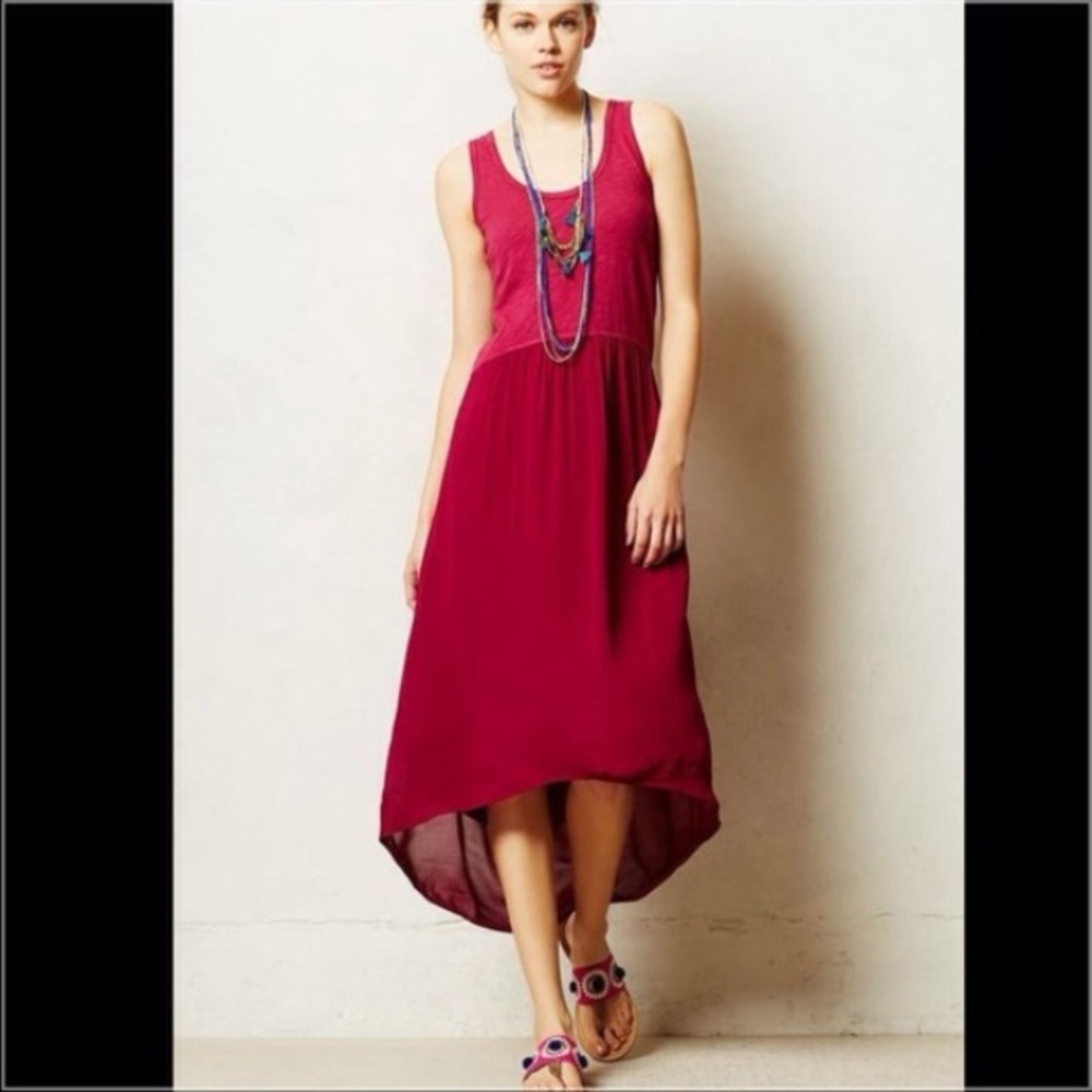 Left of Center Anthropologie Tulipan Dress