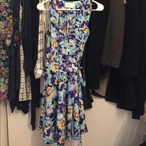 Yumi Kim floral wrap dress (xs)