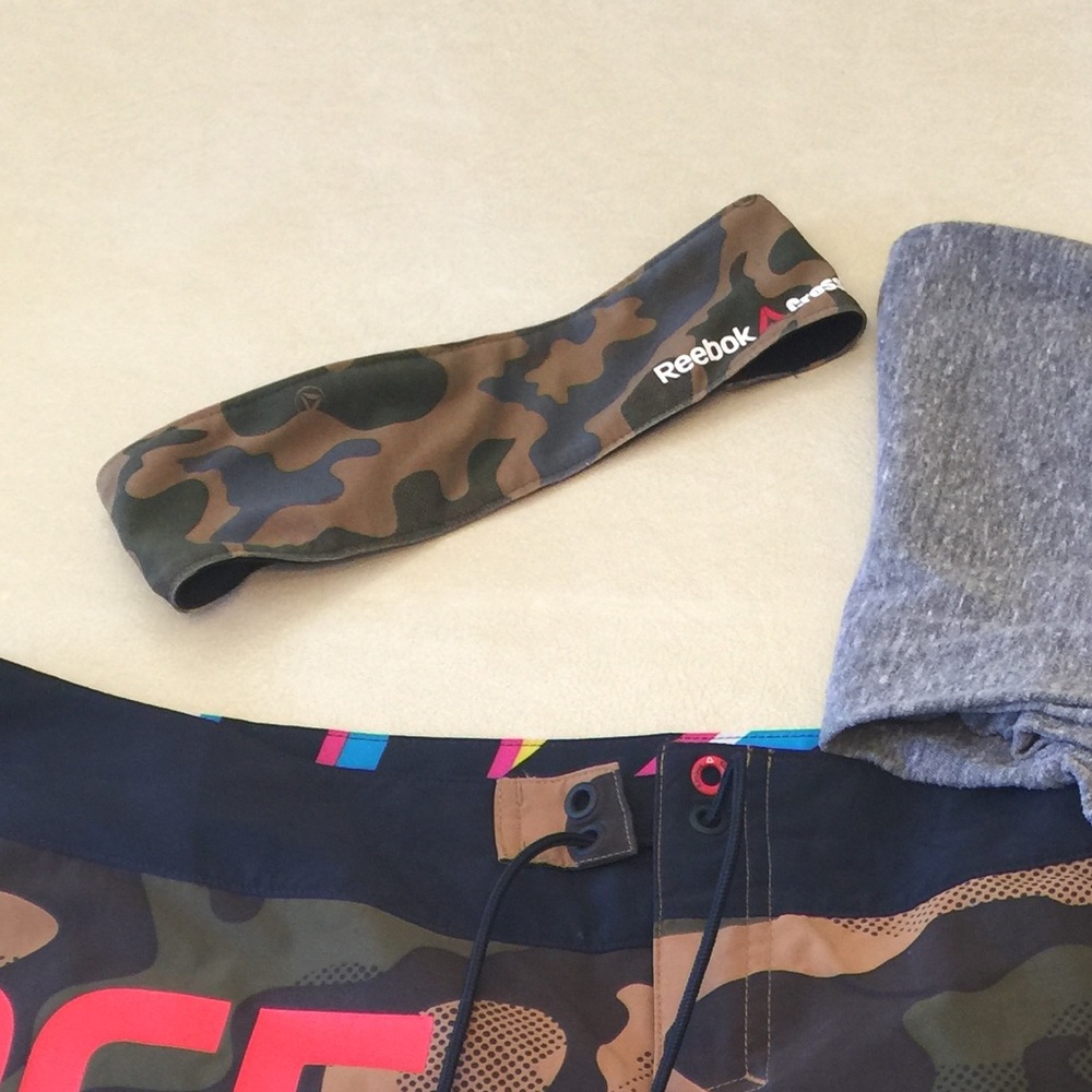 Camo Reebok CrossFit headband