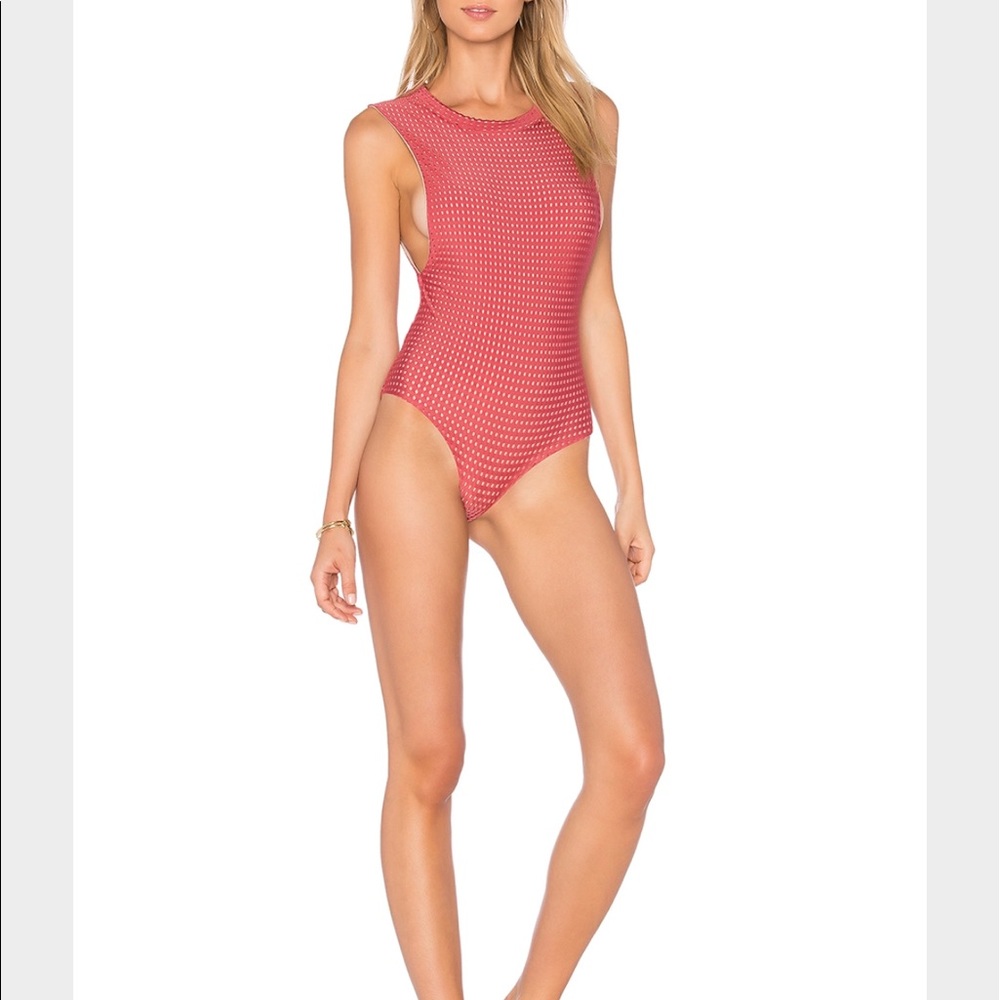 Acacia cloud 9 bodysuit in lychee - Picture 3 of 4