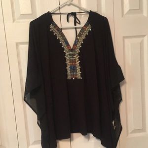 Boston Proper black oversized top Boston Proper black oversized top
