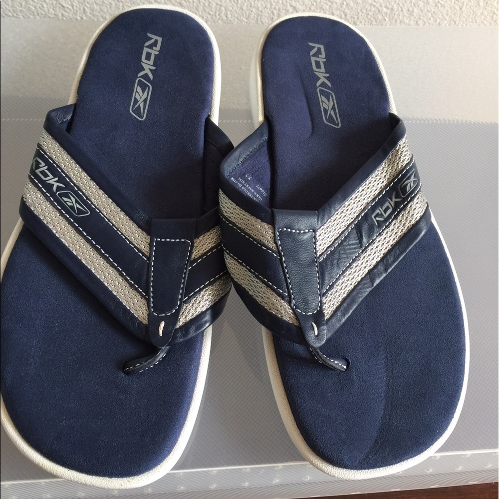 MENS RBX CANVAS THONGS/SLIP ONS