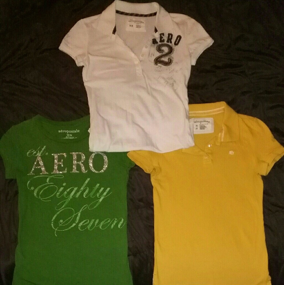 Aeropostale 3 t-shirt bundle