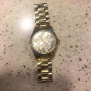 Michael Kors gold Layton watch