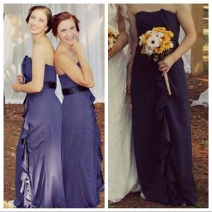 David bridal bridesmaid dress