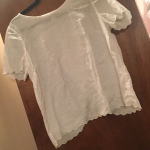 J.Crew Eyelet top