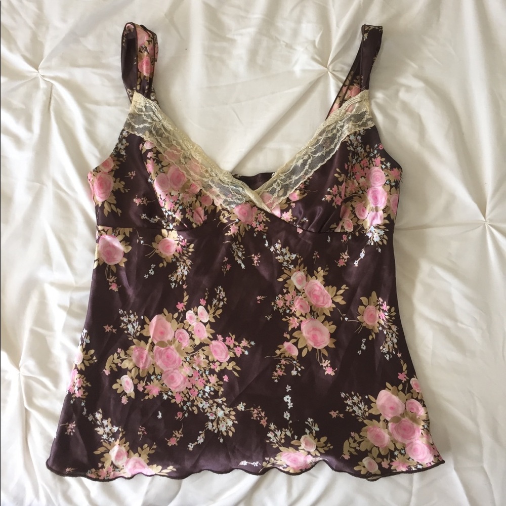 Floral Blouse, silky