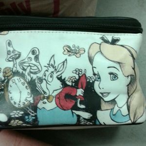 Alice in wonderland cosmetics  bag