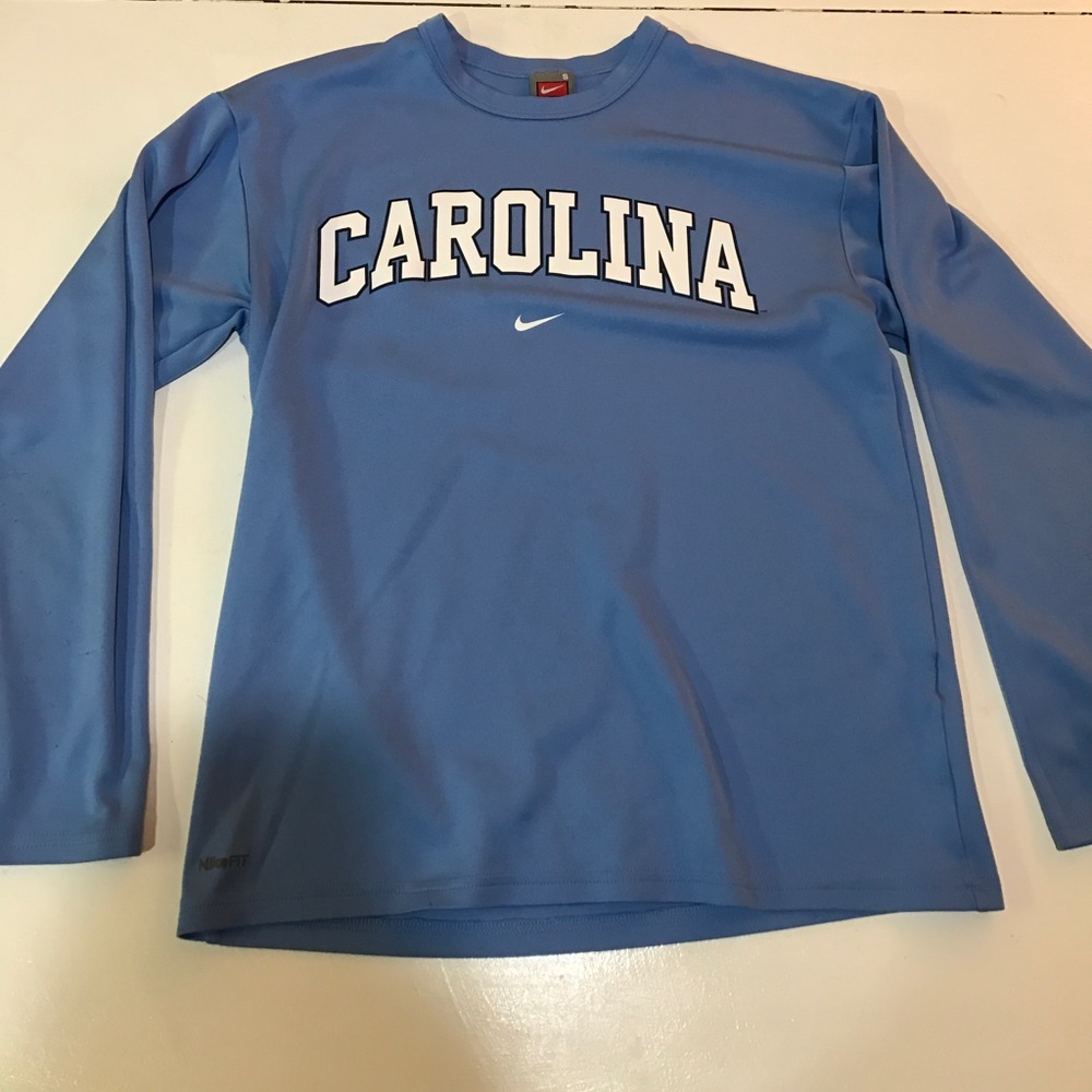 North Carolina Nike fit long sleeve