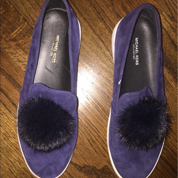 Michael Kors Shoes Michael Kors Pom Pom Slip On Sneakers Poshmark