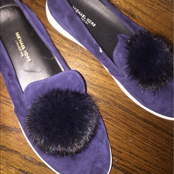 Michael Kors Shoes Michael Kors Pom Pom Slip On Sneakers Poshmark