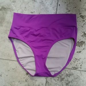 NWOT Purple swim bottoms