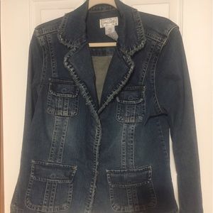 Live a Little denim jacket