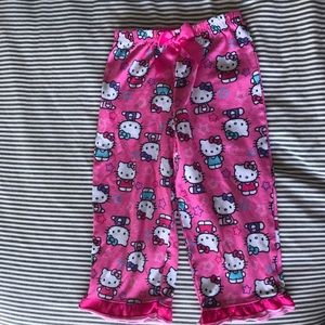 🚫SOLD LOCALLY🚫 Hello Kitty Girl's PJ bottoms