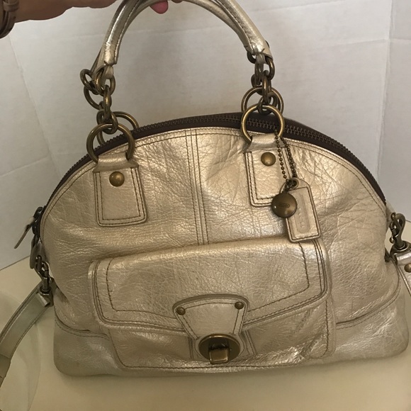 Authentic Coach Limited Edition Francine Satchel - Picture 2 of 6