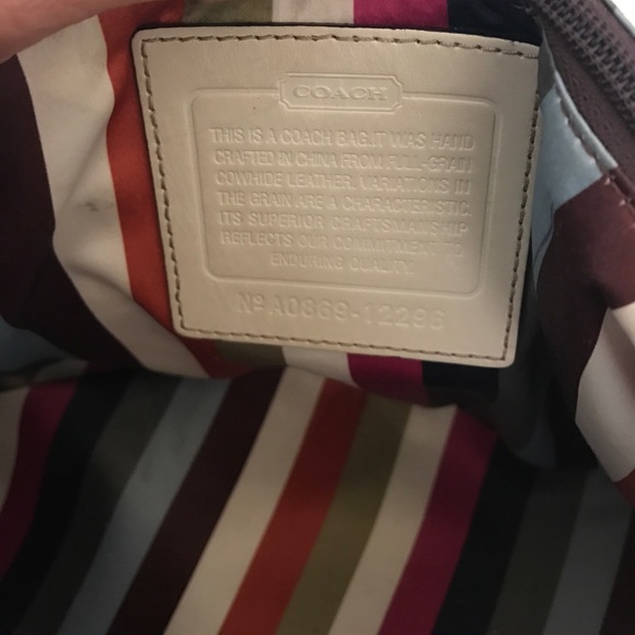 Authentic Coach Limited Edition Francine Satchel - Picture 5 of 6